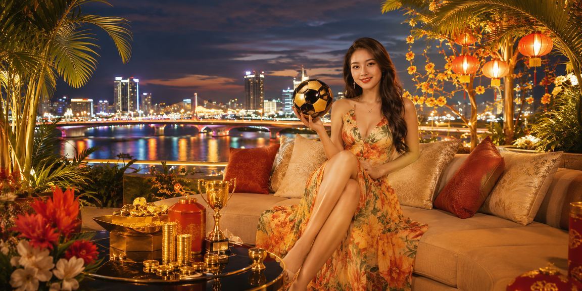 Người dùng tại Đà Nẵng theo dõi cược bóng đá mùa Tết với ưu đãi viet96