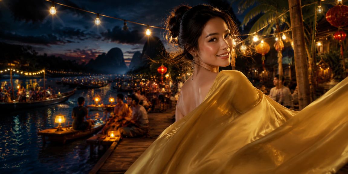 Màn hình bắn cá rực rỡ tại lễ hội Sài Gòn, người chơi tụ tập quanh bàn game